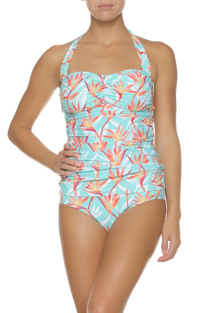 Helen Jon - Convertible Retro Tankini-fire Island