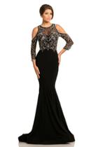 Johnathan Kayne - 8102 Beaded Jewel Mermaid Dress