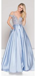 Colors Dress - 1948 Embellished V-neck Ballgown