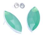 Nina Nguyen Jewelry - Moyen Marquise Sterling Silver Studs