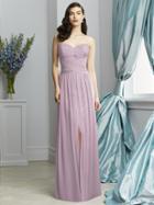 Dessy Collection - 2931 Dress In Suede Rose