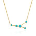Logan Hollowell - New! Cancer Turquoise Constellation Necklace
