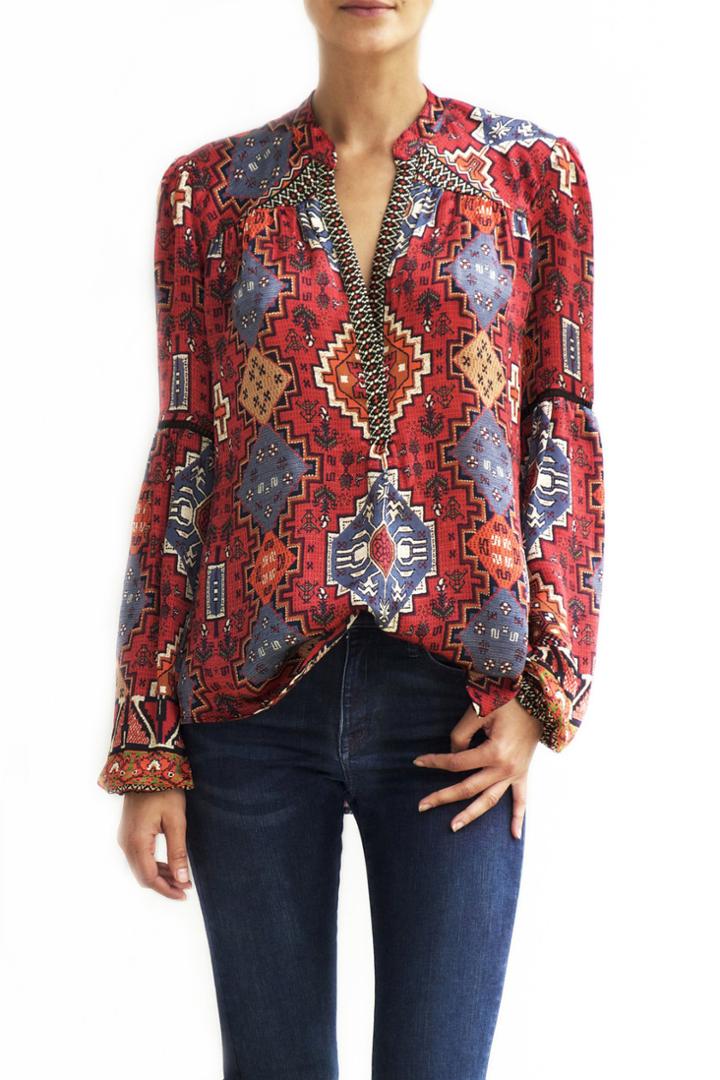 Johanne Beck - Front Placket Blouse
