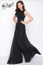 Mac Duggal - Black White Red Style 85598r