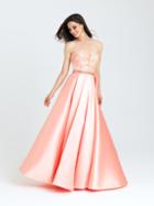 Madison James - 16-326 Dress In Coral