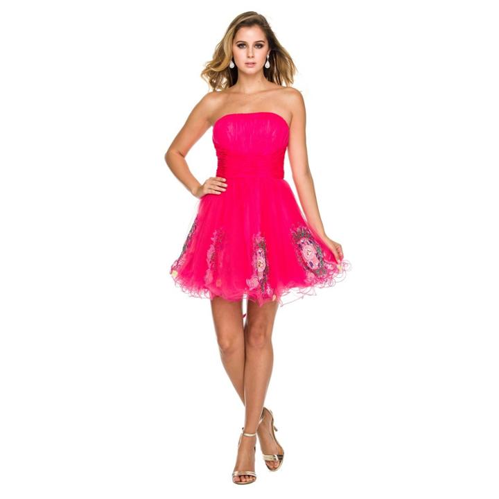 Nox Anabel - Ruched A-line Dress 6041