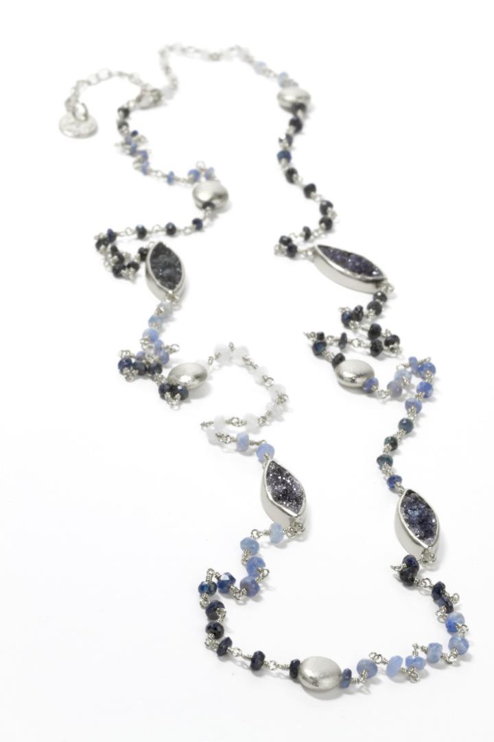 Nina Nguyen Jewelry - Seafoam Layer Sterling Silver Necklace