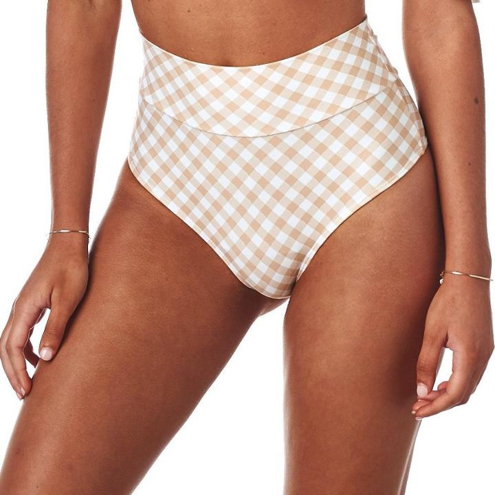 Montce Swim - Spring Gingham High Rise Bottom