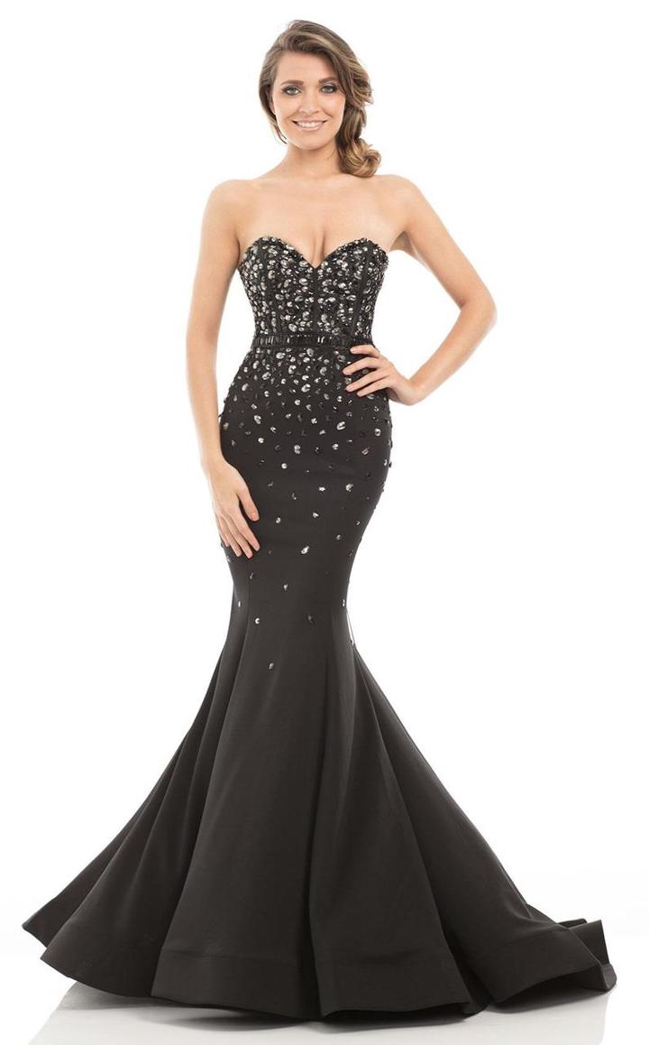 Johnathan Kayne - 7092 Embellished Sweetheart Mermaid Dress