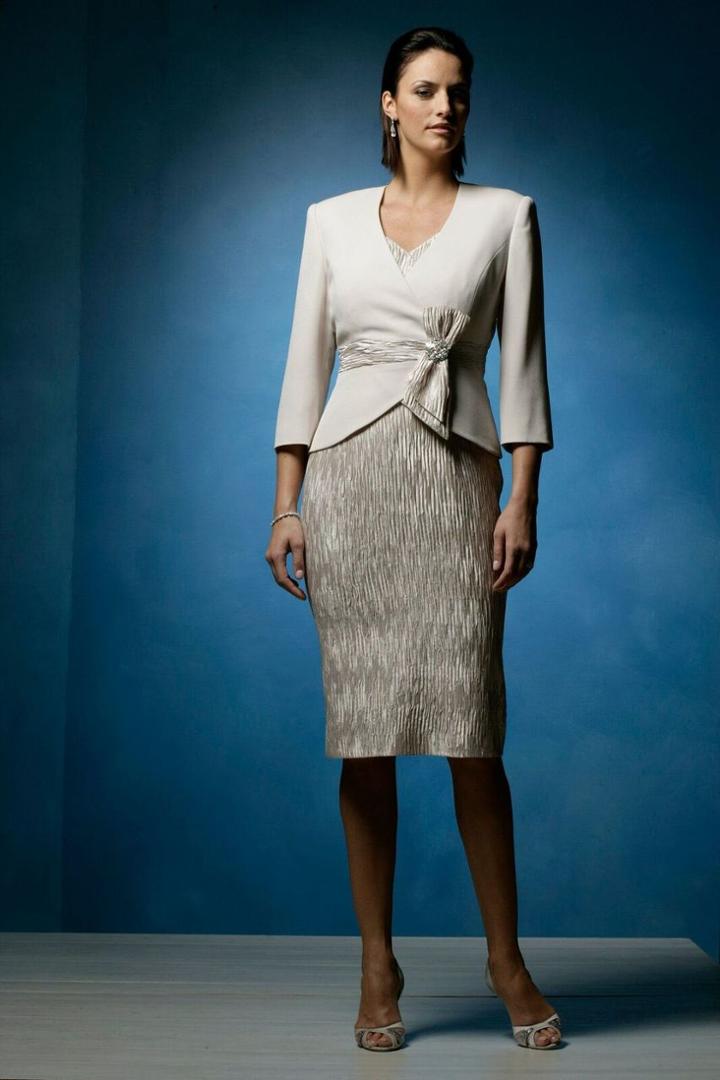 Daymor Couture - 8020 Striking Two Piece Ensemble