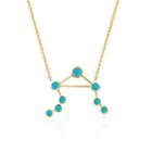 Logan Hollowell - New! Libra Turquoise Constellation Necklace