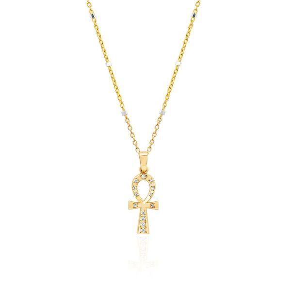 Logan Hollowell - New! Eternal Ankh Cross Necklace