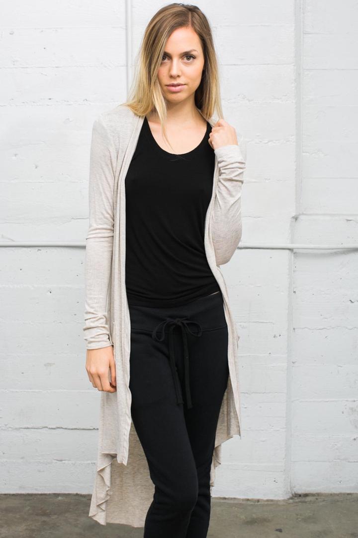 Joah Brown - Soleil Cardigan In Oatmeal