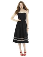 Alfred Sung - D712 Bridesmaid Dress In Black