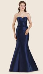 Rina Di Montella - Rd2625l Strapless Mikado Mermaid Gown With Bolero