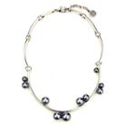 Ben-amun - Pearl Cluster Necklace