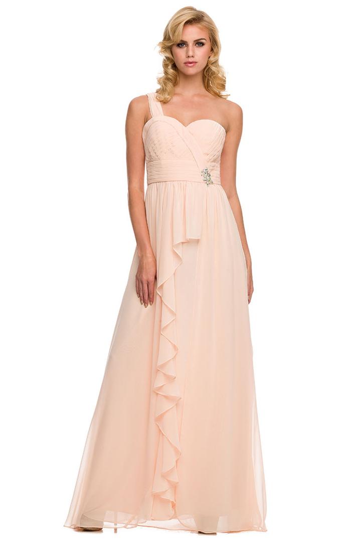 Nox Anabel - Long One Shoulder Dress 7125
