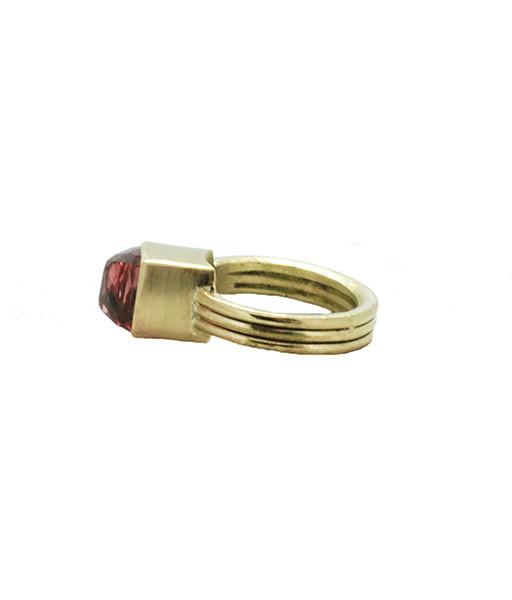 Lori Kaplan Jewelry - 10k Gold Pink Tourmaline Ring 330674713