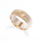 Ashley Schenkein Jewelry - Men's Fingerprint Wedding Band