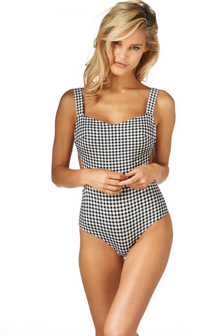 Montce Swim - Gingham Bea One-piece