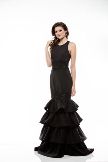 Colors Dress - 1973 Beaded Jewel Mermaid Dress
