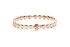 Tresor Collection - Lente Bangle In 18k Rose Gold With Satin Finish