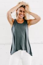 Joah Brown - Perfect Shape Tank In Slate