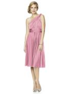Dessy Collection - Mj-twist1 Dress In Sea Pink