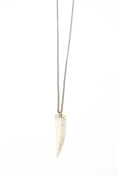 Heather Gardner - Ivory Horn Necklace