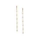 Tresor Collection - Diamond By The Yard Earrings In 18k Yellow Gold