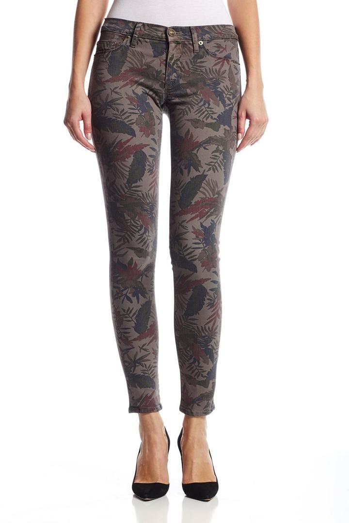 Hudson Jeans - W407diy Skinny Jeans In Bramble