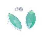 Nina Nguyen Jewelry - Petite Marquise Sterling Silver Studs