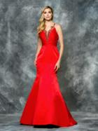 Colors Dress - 1603 Ruched Illusion Evening Gown