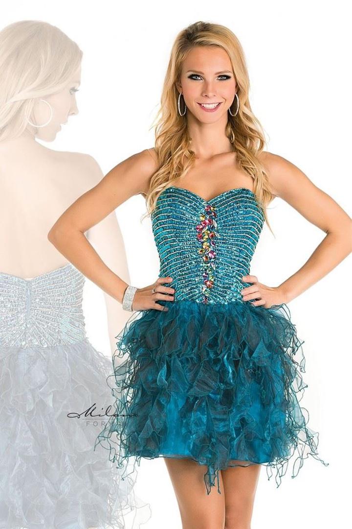 Milano Formals - E1424 Cocktail Dress