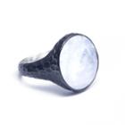 Nina Nguyen Jewelry - Med Round Oxidized Ring