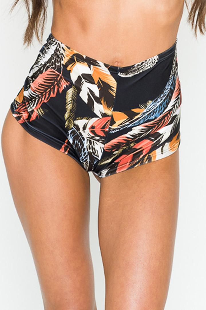 Montce Swim - Feathers Alta Booty Short