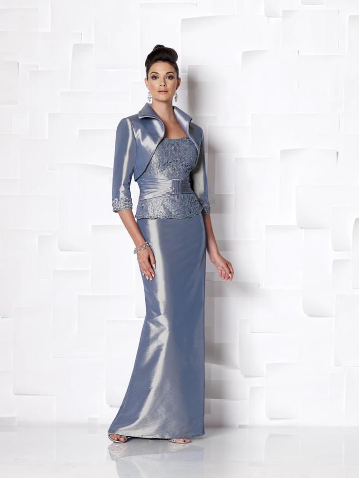 Cameron Blake By Mon Cheri - 113600 Long Dress In Wedgewood