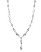 Cz By Kenneth Jay Lane - Elongated Pear Drop Necklace