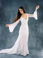 Wilderly Bride By Allure Bridals - F108 Long Bell Sleeve Bridal Gown
