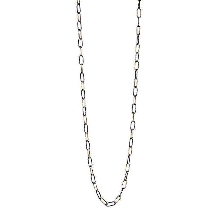 Ashley Schenkein Jewelry - Telluride Two-tone Box Link Chain