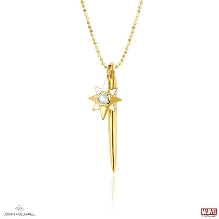 Logan Hollowell - Loki Horn Pendant With Star Charm