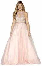 Jolene Collection - 16134- Dress In Baby Pink Nude