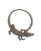 Jarin K Jewelry - Crocodile Collar Necklace