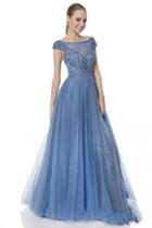 Terani Couture - Sparkling Lace Evening Gown 1611p1236