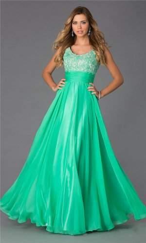 Alyce Paris B'dazzle - 35689 Dress In Mint Leaf