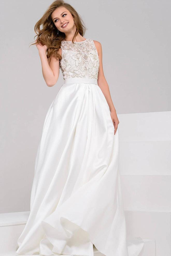 Jovani - 26680 Intricately Ornate A-line Gown