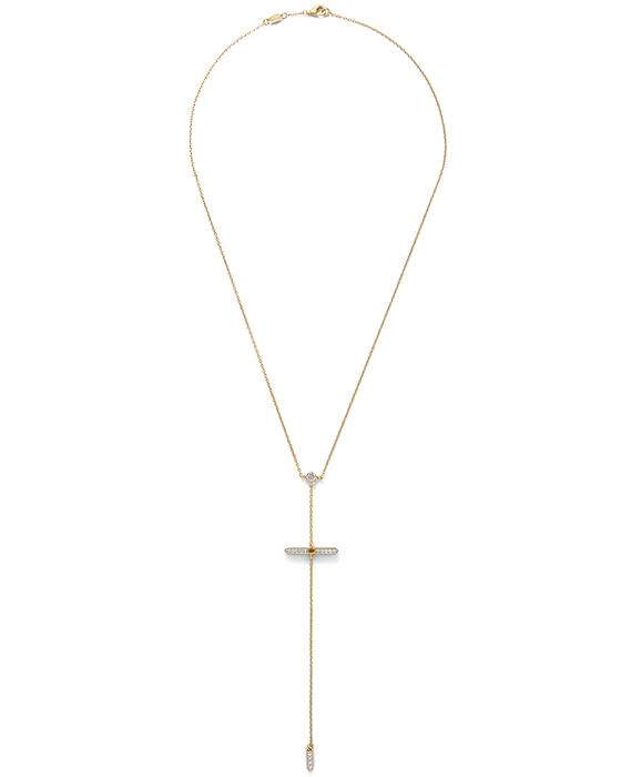 Bonheur Jewelry - Maelynn Lariat Necklace In Sterling Silver