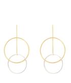 Bonheur Jewelry - Elle Gold/silver Hoop Earrings