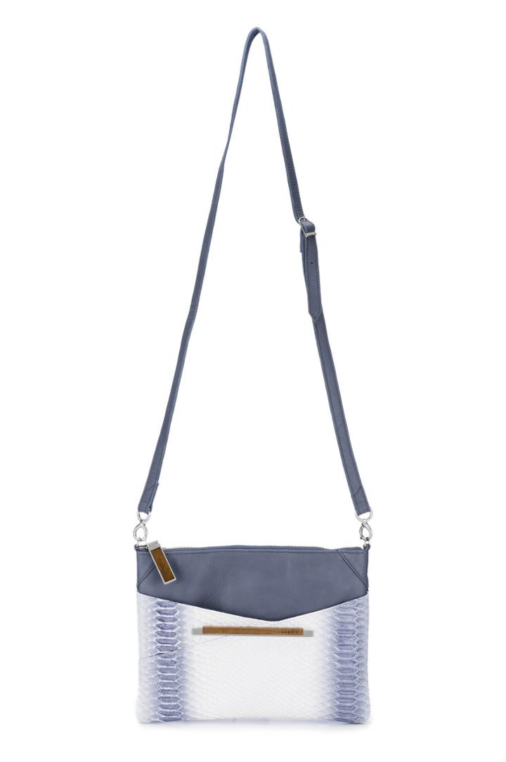 August Handbags - The Pocket Capri In Sky Ombre Snake