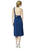 Dessy Collection - Mj-twist2 Dress In Estate Blue